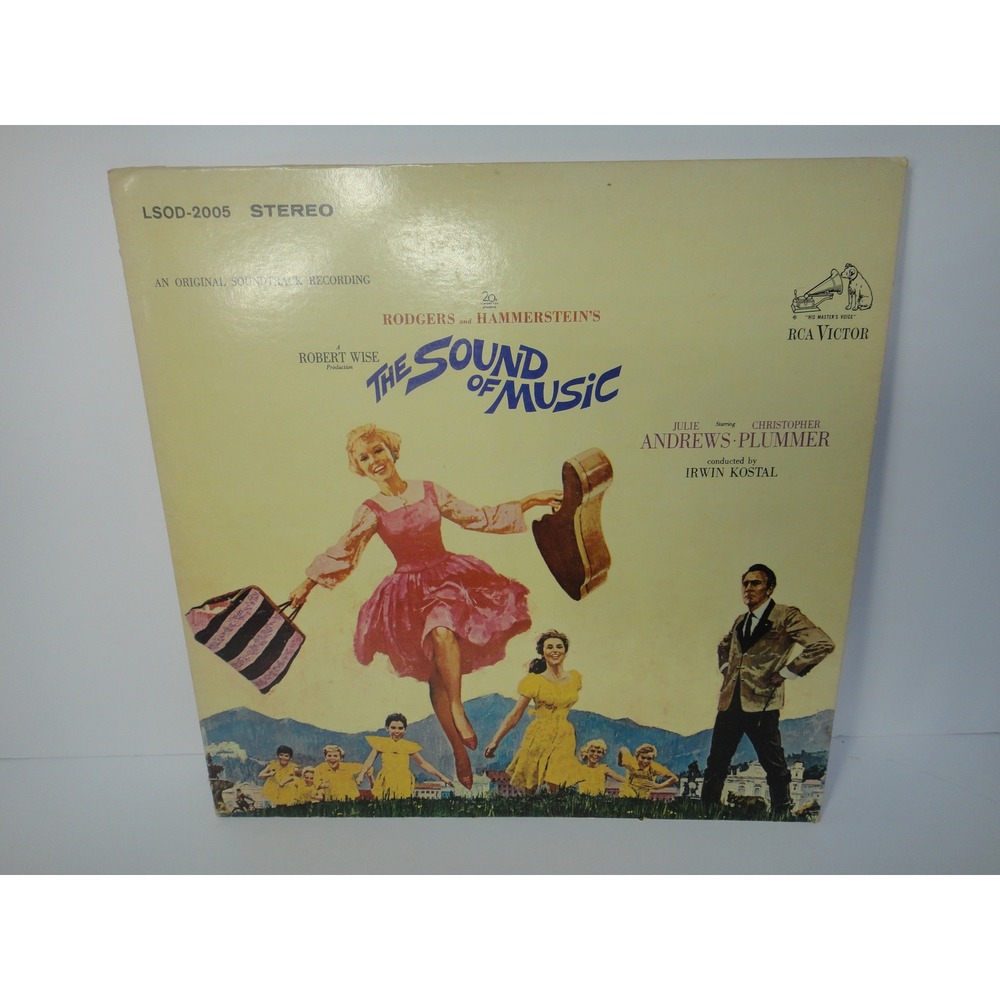 The Sound of Music Soundtrack Vinyl LP RCA Victor LSOD-2005 Julie Andrews 1965